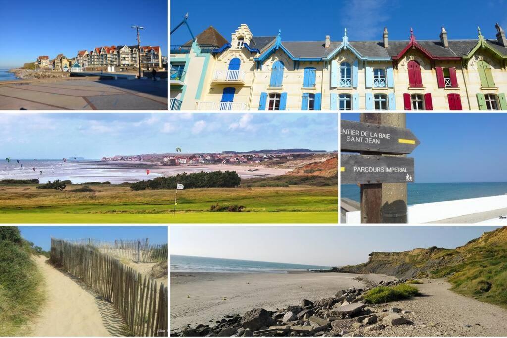 Camelia; Beau Logement Lumineux, Avec Vue Sur Mer Wimereux Exterior photo
